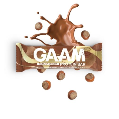 Gaam Protein Bar 55 G Hazelnut & Nougat